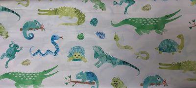 Cool Critters Green (Percale) 1419701 R240 150cm