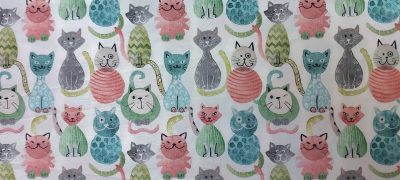 Cool Cats Multi (Percale) 1410901 R240 160cm