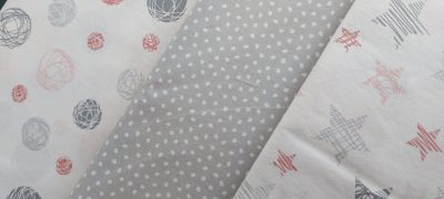 Freckels Neg Grey (Percale) 1418408 R240 150cm