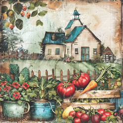 V227 Potholder 21x21cm R18