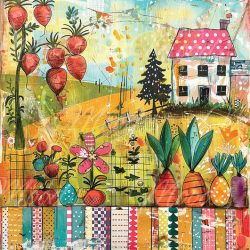 W037 Washcloth/Jammerlappie 30x30cm R30