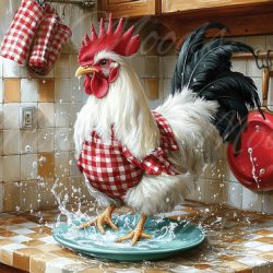 V386 Potholder 21x21cm R18