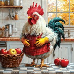 V391 Potholder 21x21cm R18