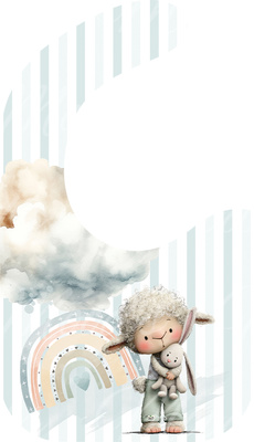 BB021 Bib 36x20cm
