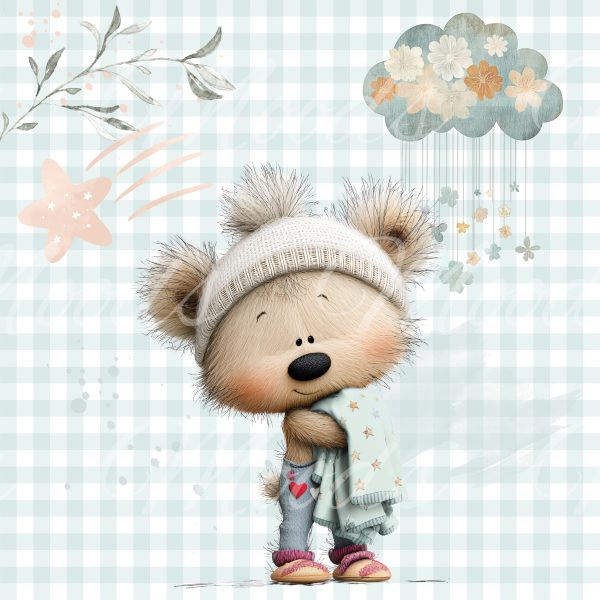 W369 Washcloth/Jammerlappie 30x30cm