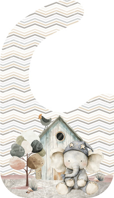 BB037 Bib 36x20cm